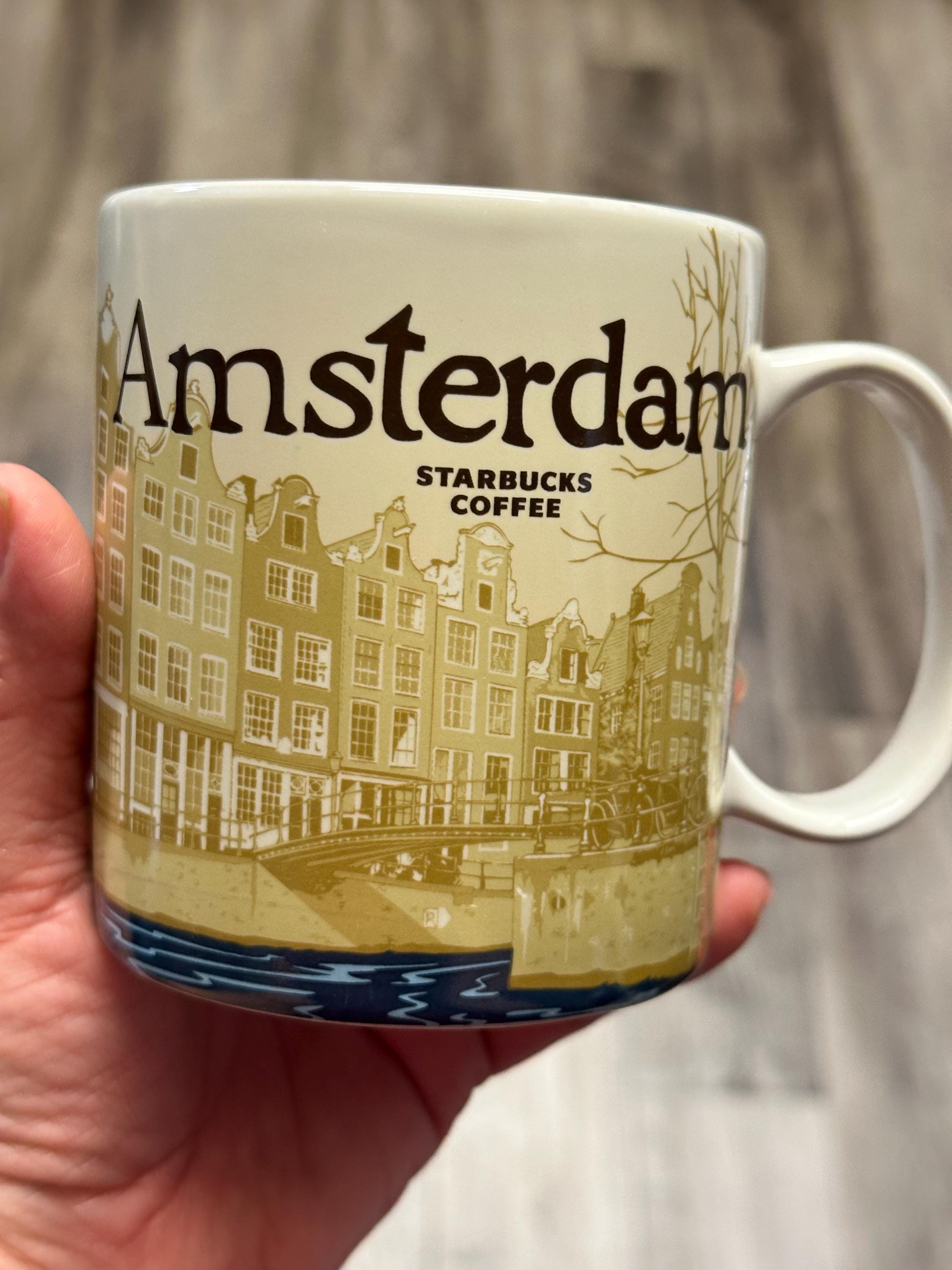 Authentic Starbucks Amsterdam Global Icon Mug 16 oz 2013. Ship Fast!