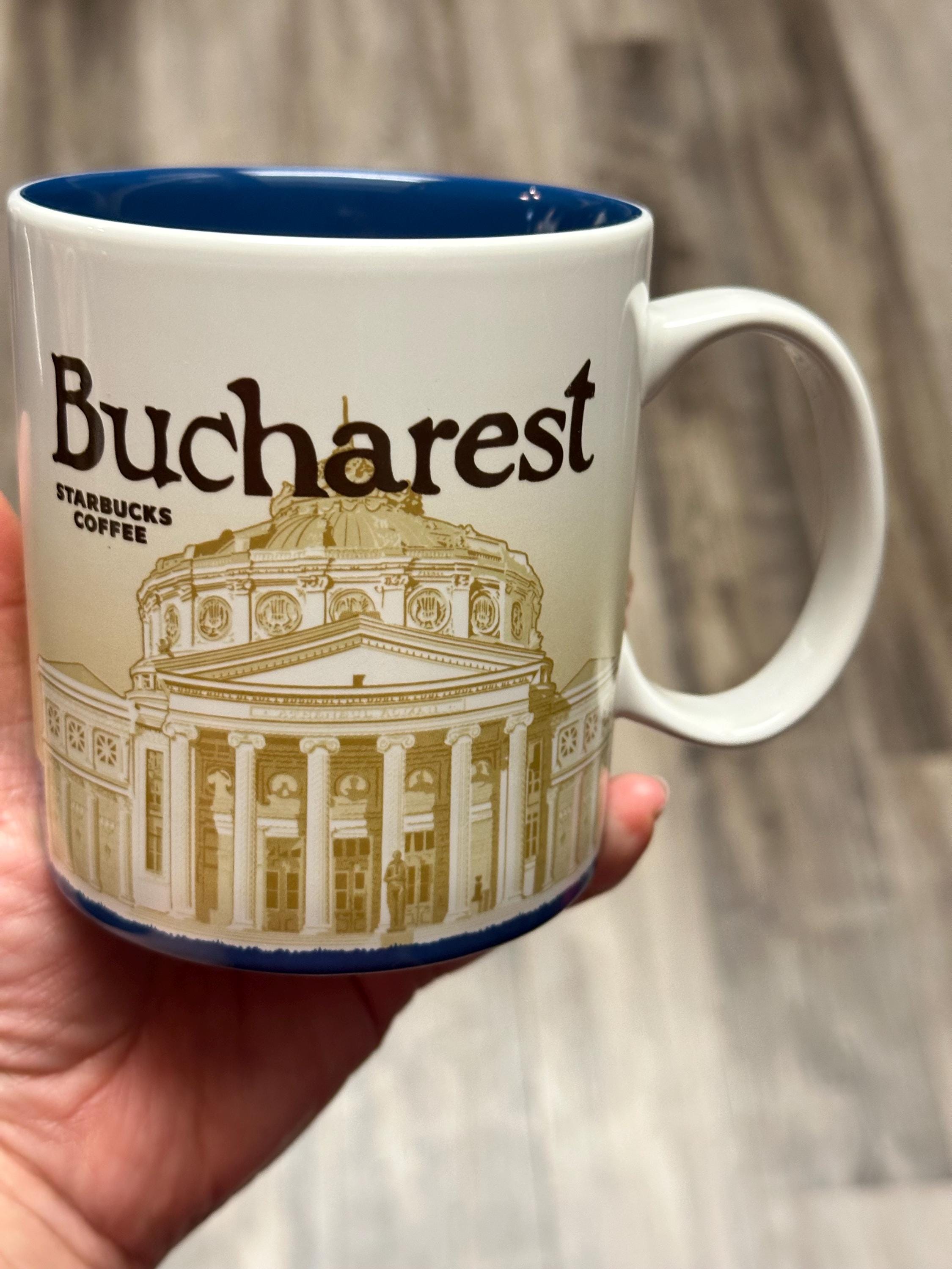 Authentic Starbucks Bucharest Global Icon Mug 16 oz. Ship Fast!